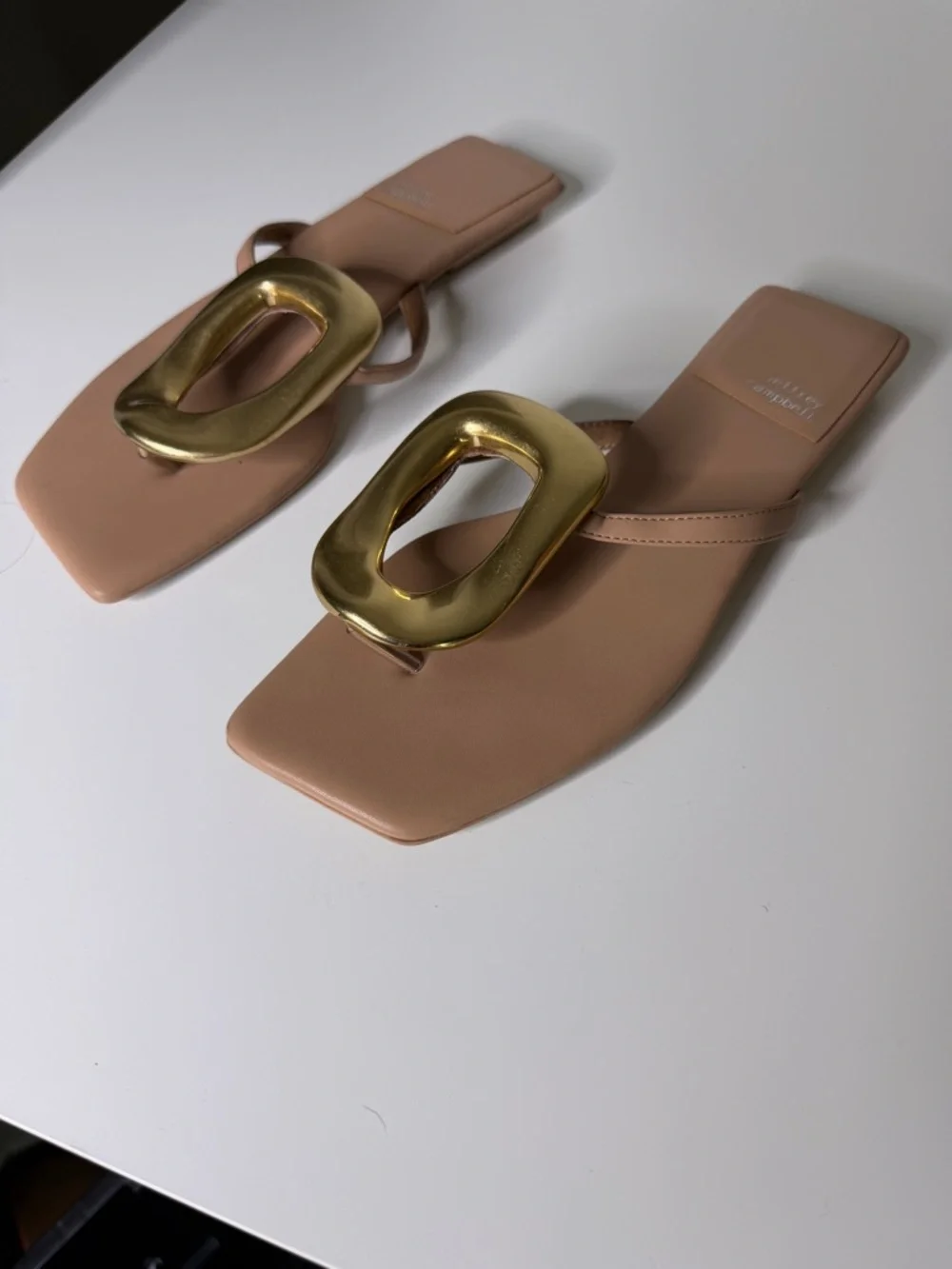 Jeffrey Campbell Nude Sandal, Size 8 - Picture 2 of 4